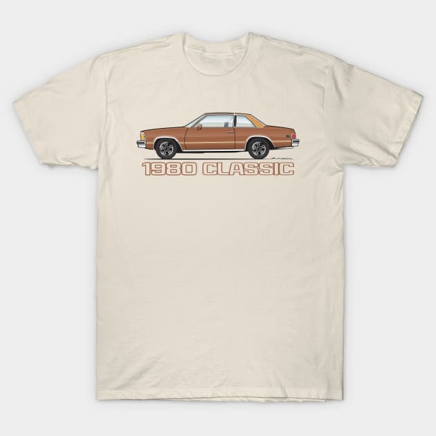 1980 Classic T-Shirt by ArtOnWheels